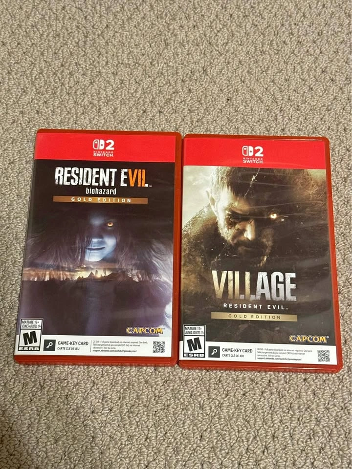 Nintendo Switch 2 Resident Evil Games