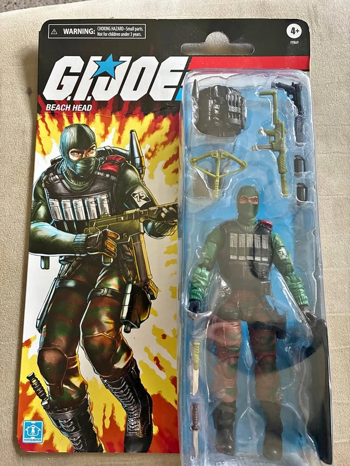 G.I. Joe Classified Retro Beach Head Action Figure (2024)