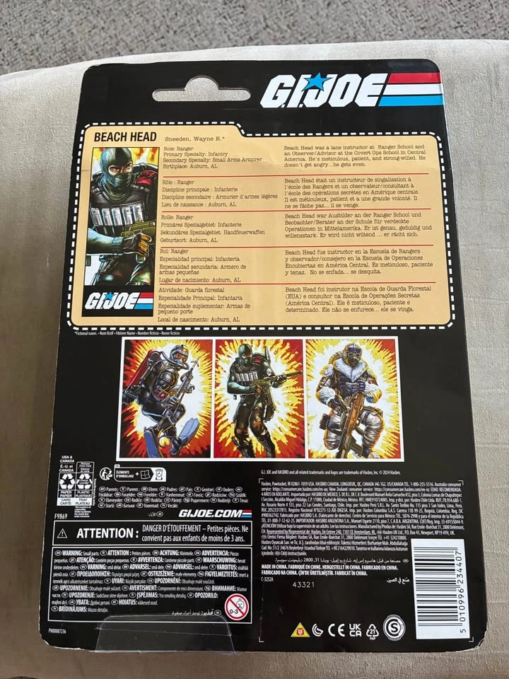 G.I. Joe Classified Retro Beach Head Action Figure (2024) - photo 2