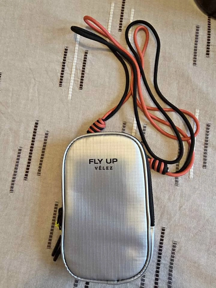 Velez "Fly Up" Gray Handbag