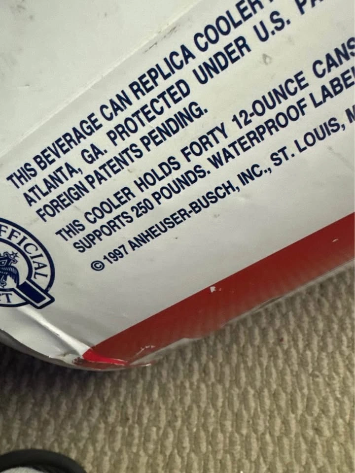 Vintage Budweiser Can Cooler - photo 2