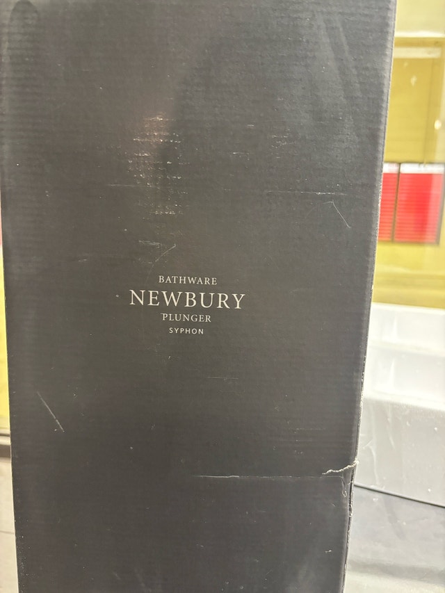 Restoration Hardware Polished Nickel Bathware - Brand New
