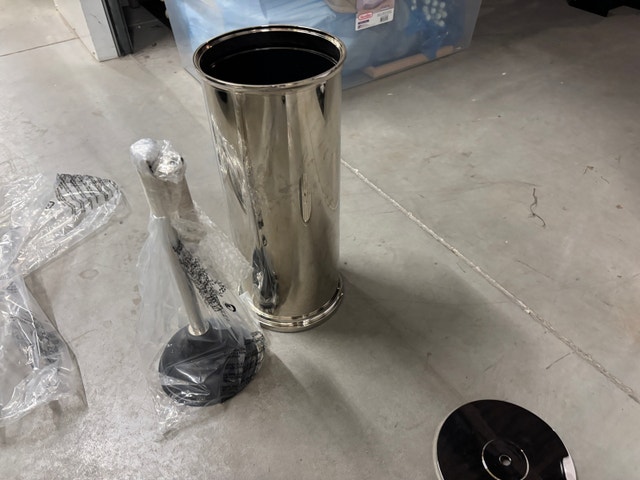 Restoration Hardware Polished Nickel Bathware - Brand New - photo 4