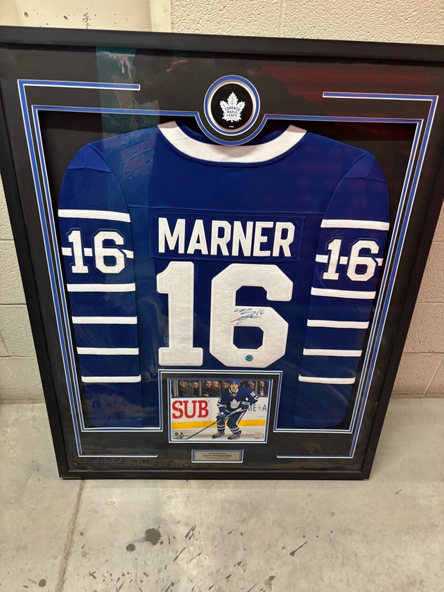 Signed Mitch Marner Jersey with Authentication