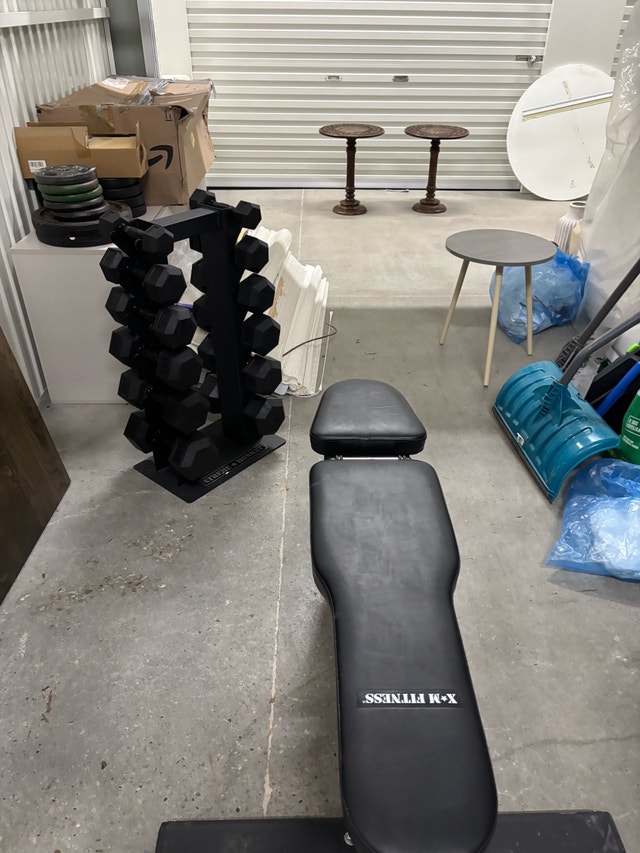 XM Fitness Bench and Full Dumbbell Set - photo 2