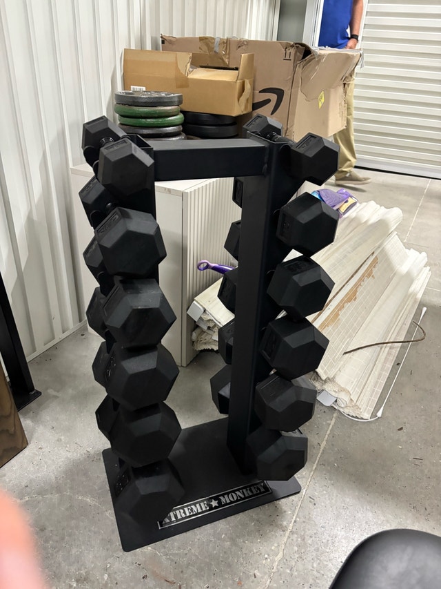XM Fitness Bench and Full Dumbbell Set - photo 4
