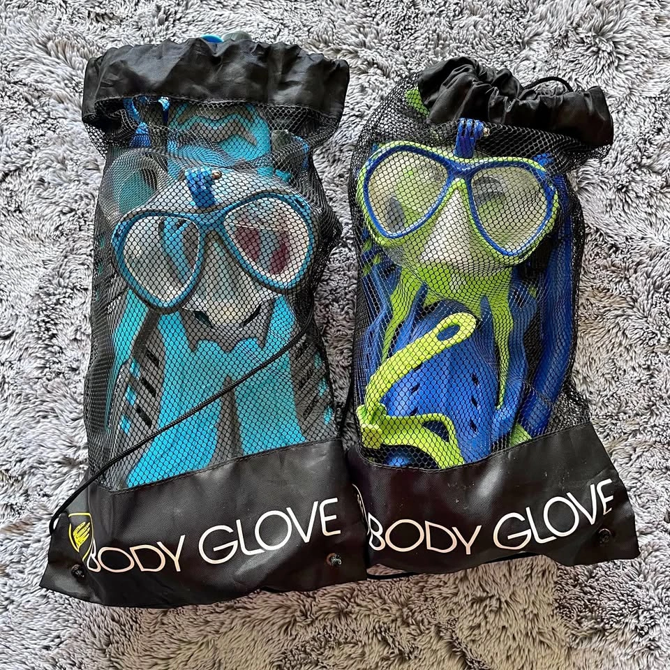 Youth Body Glove Snorkel Sets - great used condition