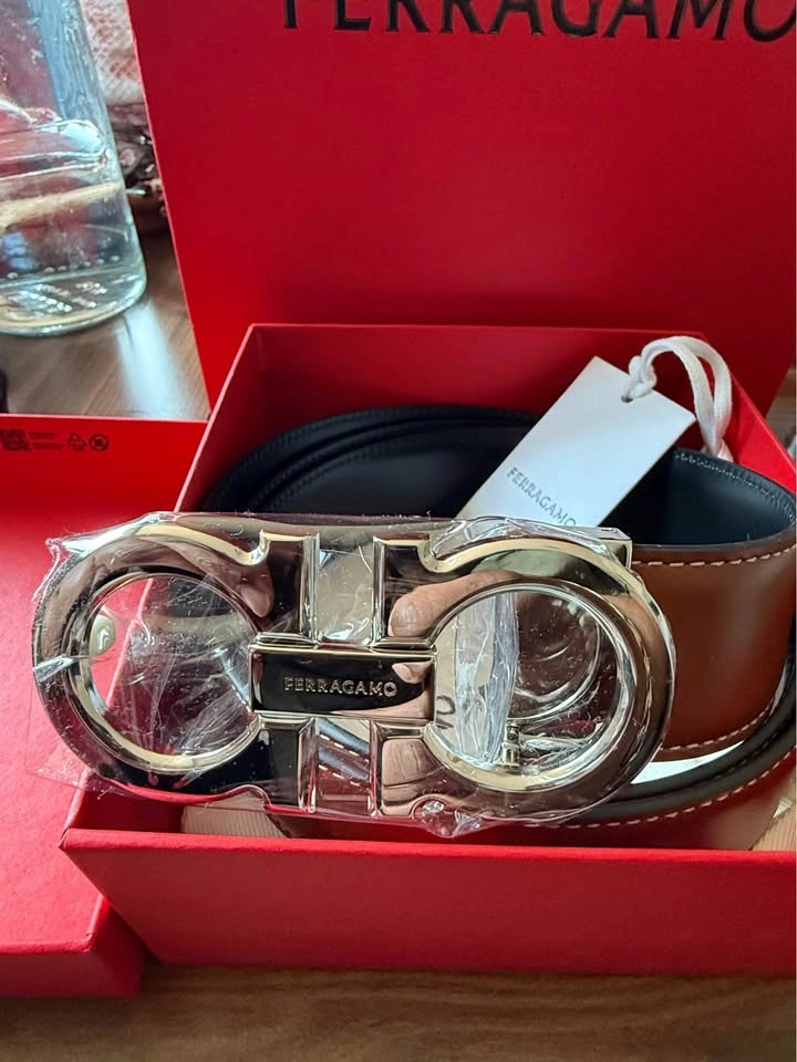 Ferragamo Reversible Gancini Belt Size 105 - photo 3