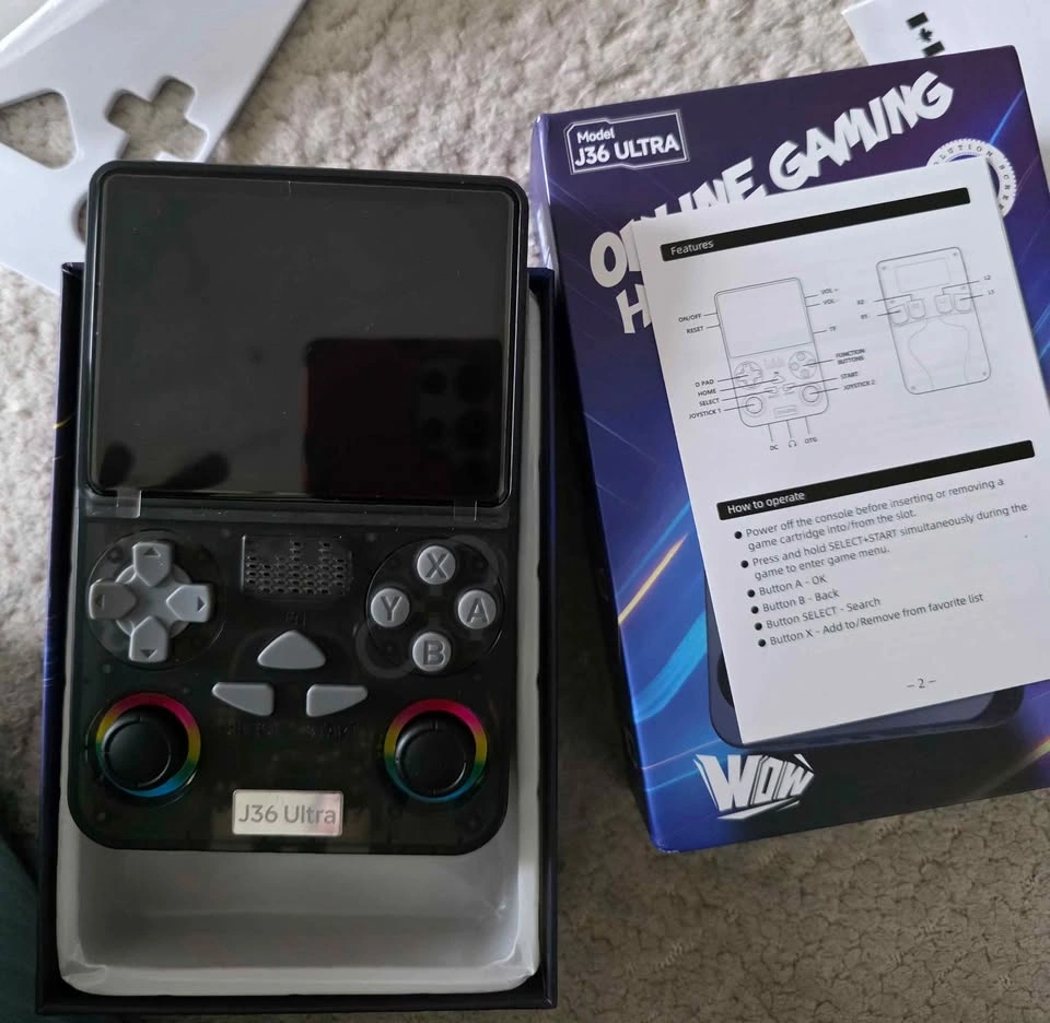 J36 Ultra - 1000+ Games - Nintendo, PlayStation, WI-FI - photo 5