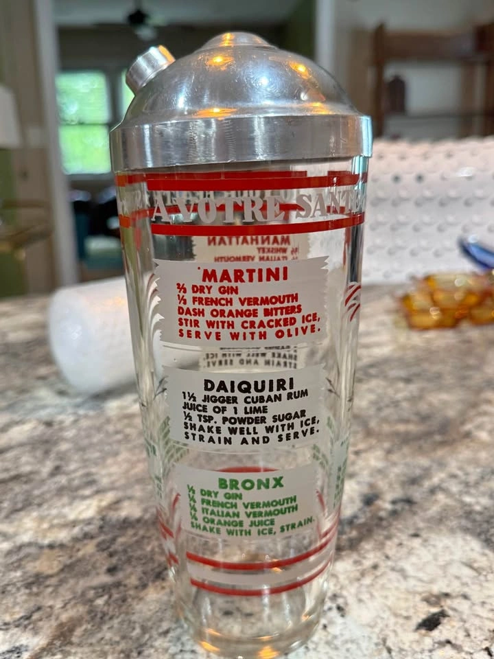 Vintage Cocktail Shaker