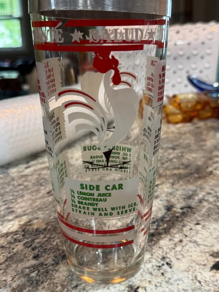Vintage Cocktail Shaker - photo 3