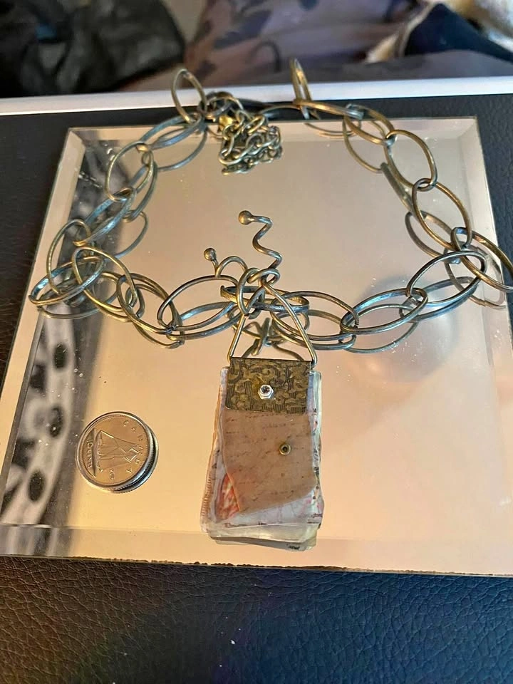 Artisan Book Pendant