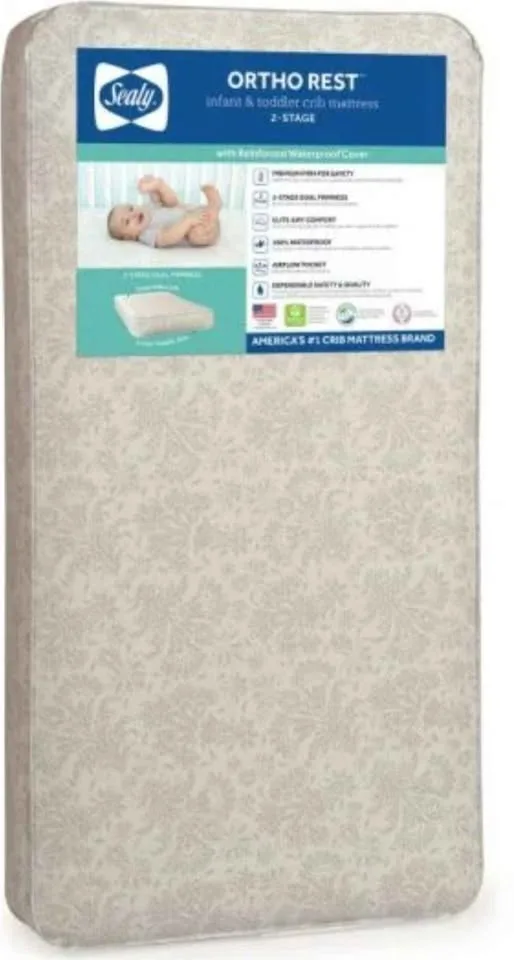 Delta 4-in-1 Sonoma Crib, Rails & Mattress - Great Cond! image indicator(2)