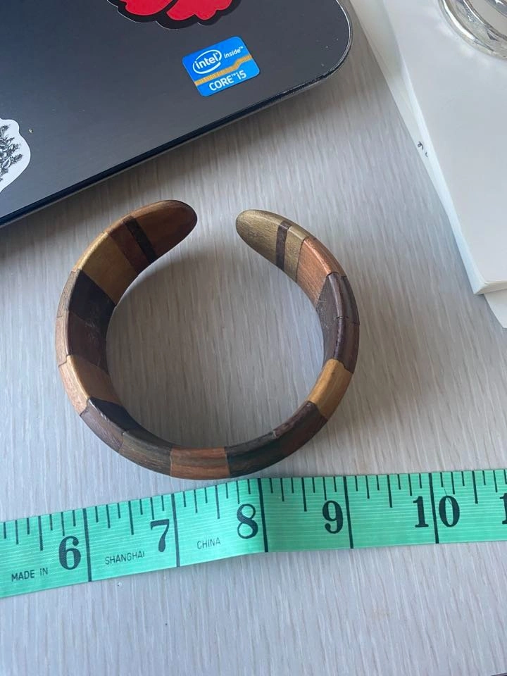 Wooden Cuff Bracelet - photo 2