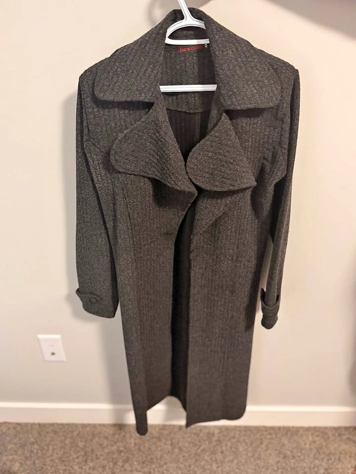 Lemon Curve Knit Cardigan – Size 1X