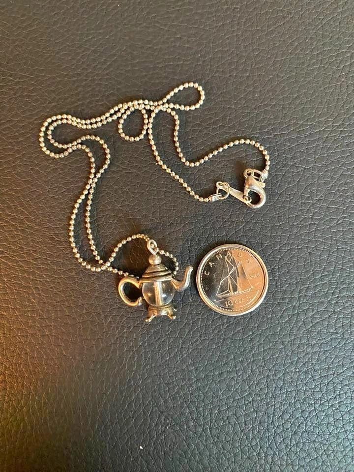 Teapot Necklace