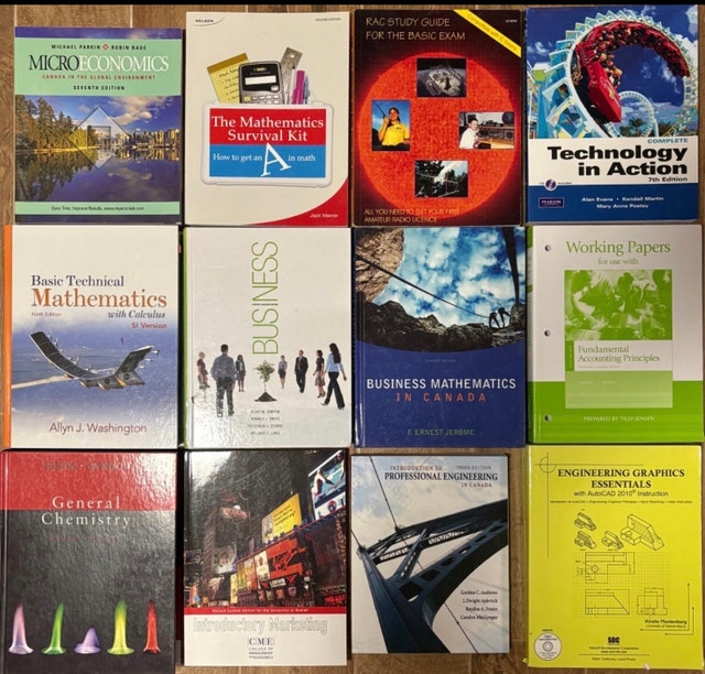 Various Textbooks