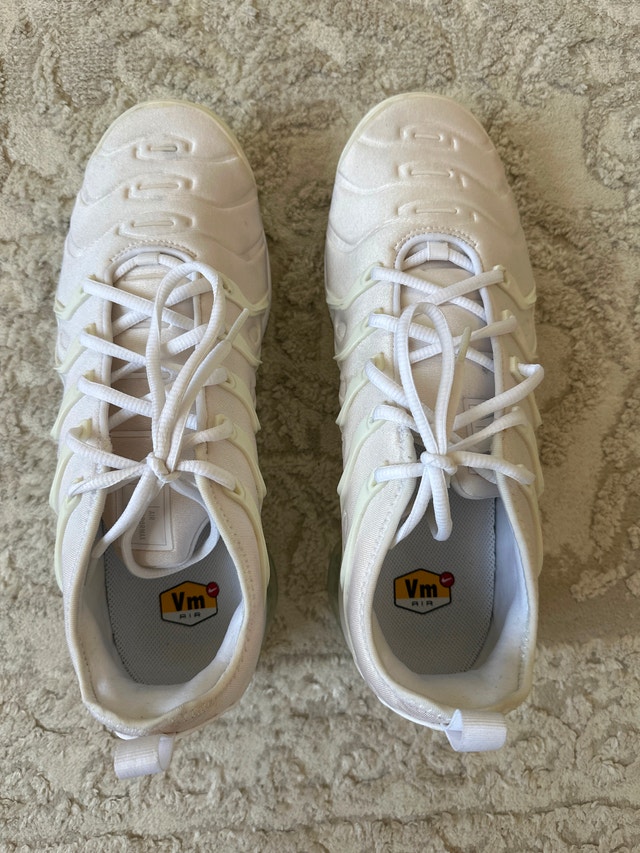 Nike Air VaporMax Plus "White Platinum" (924453-100) - photo 2