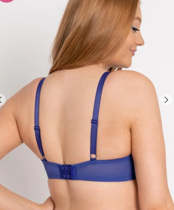 NEW 38J Bra Curvy Kate Daily Balcony Ultraviolet Blue Underwire - photo 3