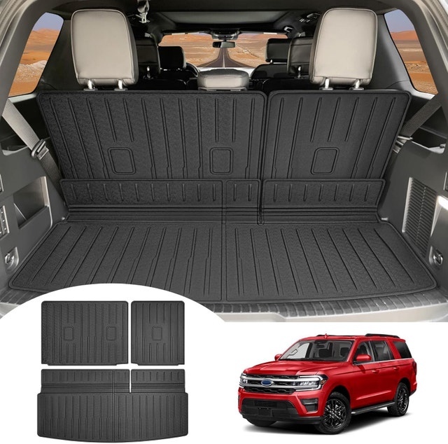 NEW Cargo Mat w Seat Cover 2018-24 Ford Expedition Lincoln Navig