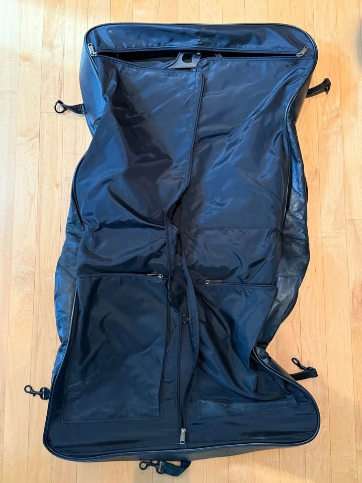 Premium Black Tri-Fold Garment Bag / Suit Carrier - photo 4