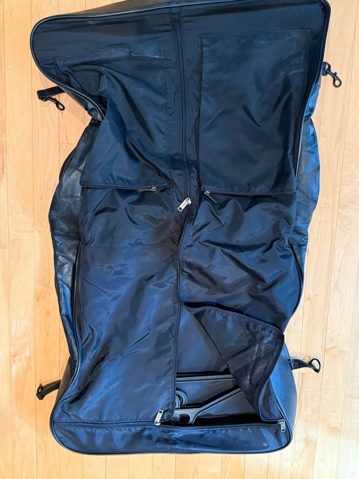 Premium Black Tri-Fold Garment Bag / Suit Carrier - photo 5