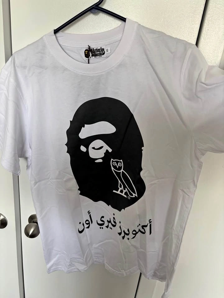 Bape X OVO Ape Head T-Shirt