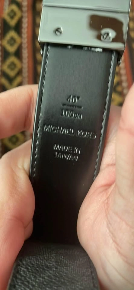 Michael Kors belt w/ metal Buckle - photo 3