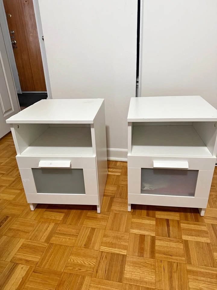 Ikea BRIMNES Nightstand - Side Table