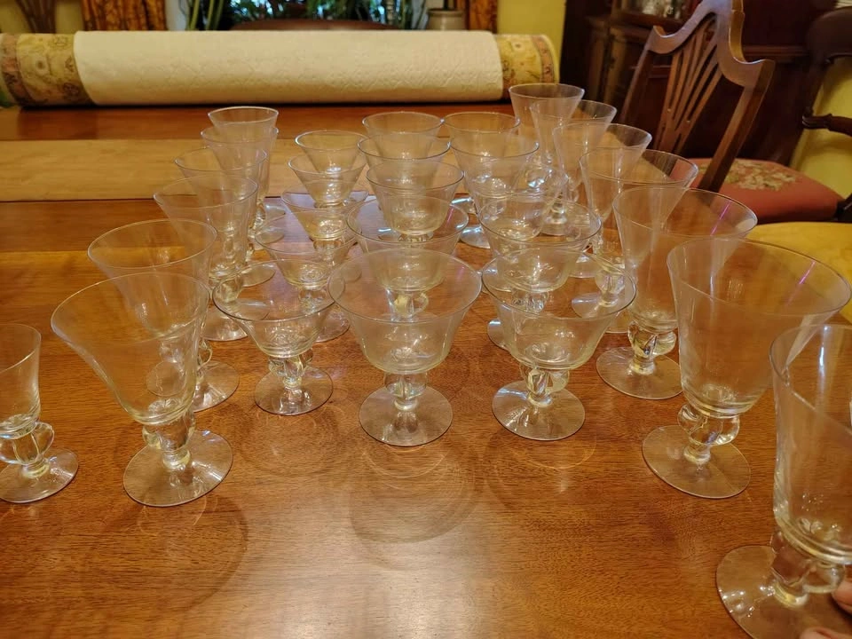 MCM Swedish Gulli Ingrid Crystal Glasses - photo 4