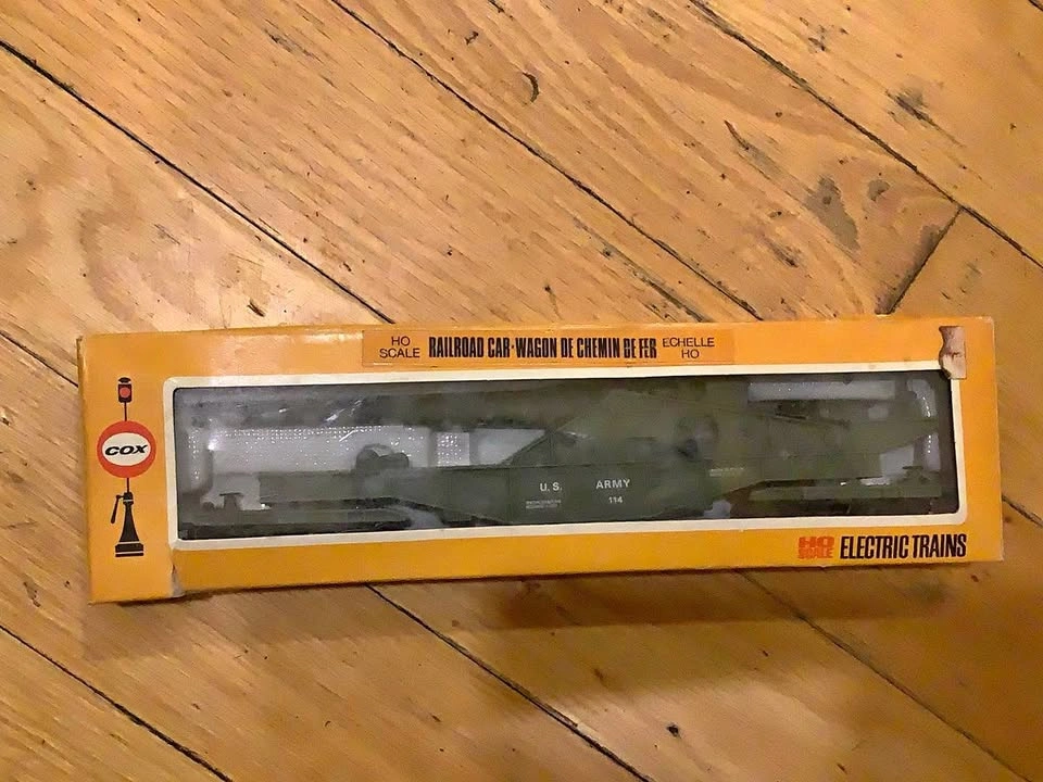 Cox HO US Army Railway Gun 6230-9