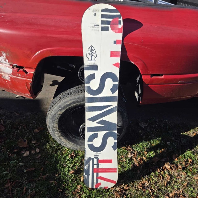 Snowboard, Boots (Size 11), and Bindings - photo 4