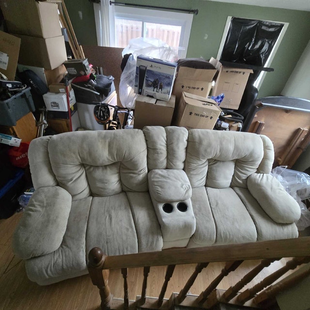Movie Theater Style Recliner Couch