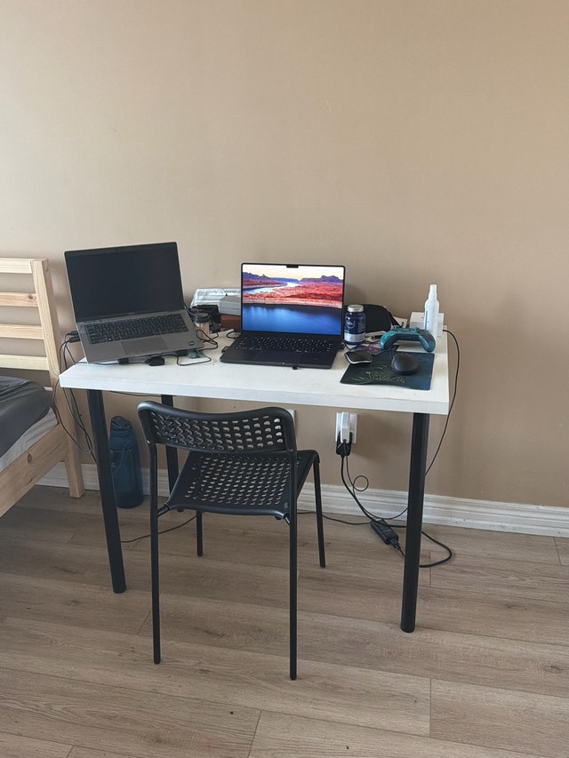 Ikea Computer Table and Chair