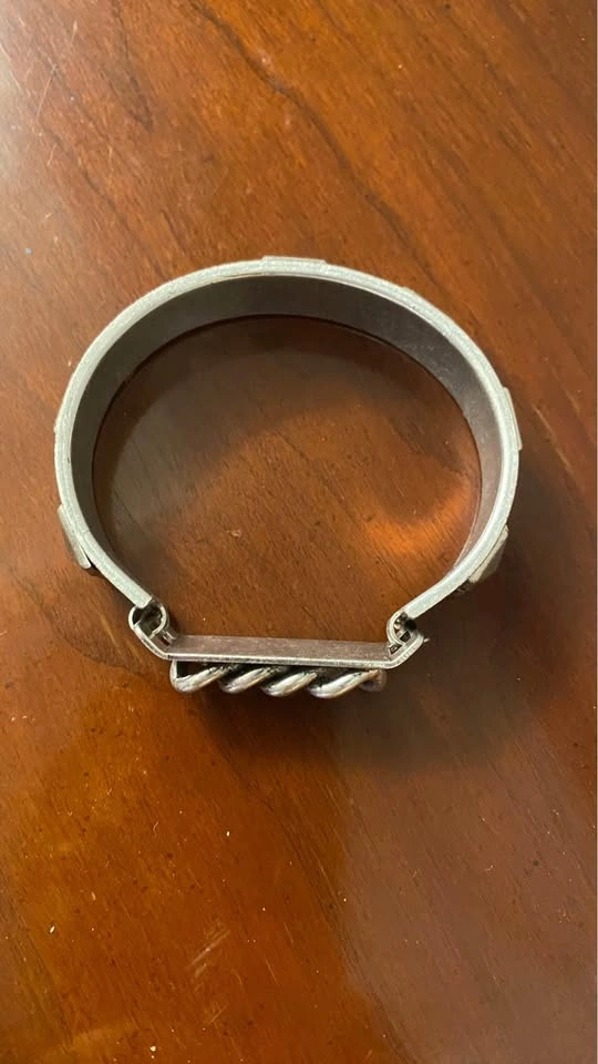 MANGO STUD CHAIN BANGLE - photo 2