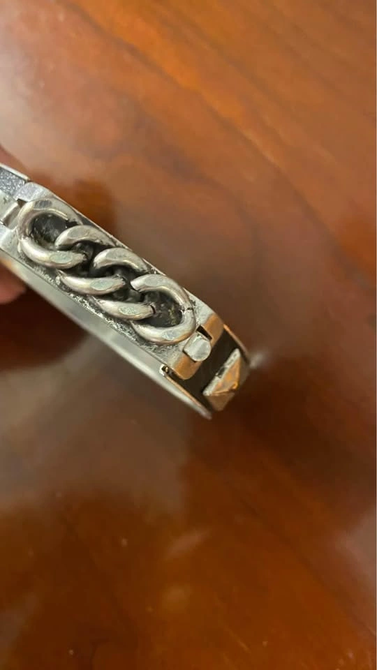 MANGO STUD CHAIN BANGLE - photo 3