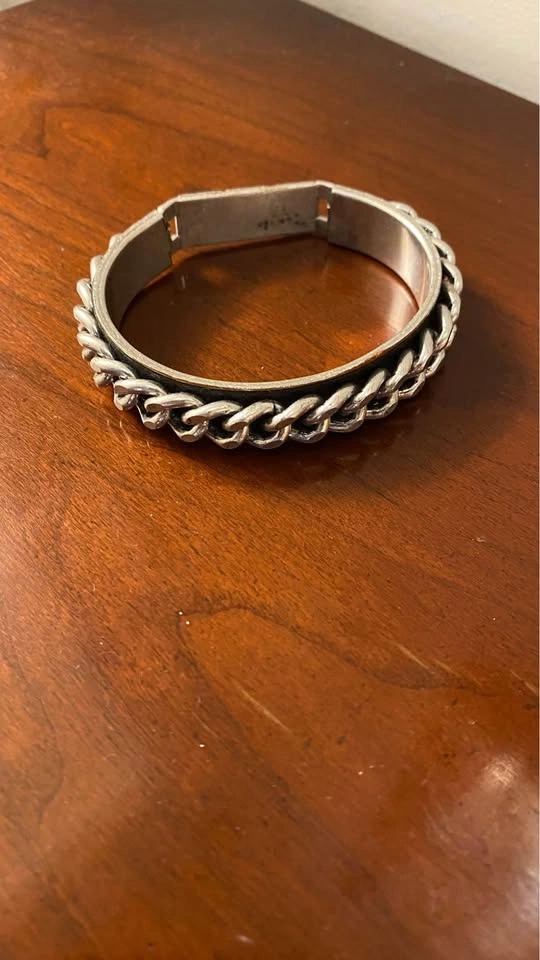 MANGO CHAIN STUD BANGLE - photo 2