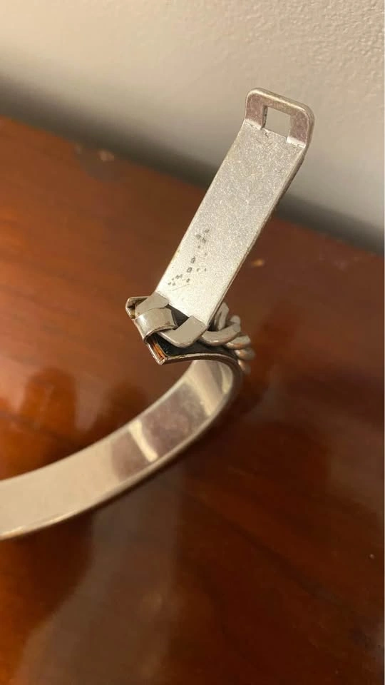 MANGO CHAIN STUD BANGLE - photo 3