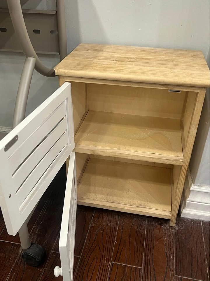 Small Study Desk with Cabinets - photo 3