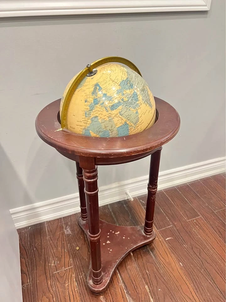 Vintage globe
