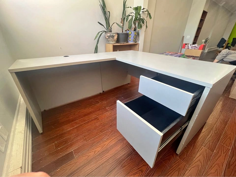 Office Desk and Drawer Set