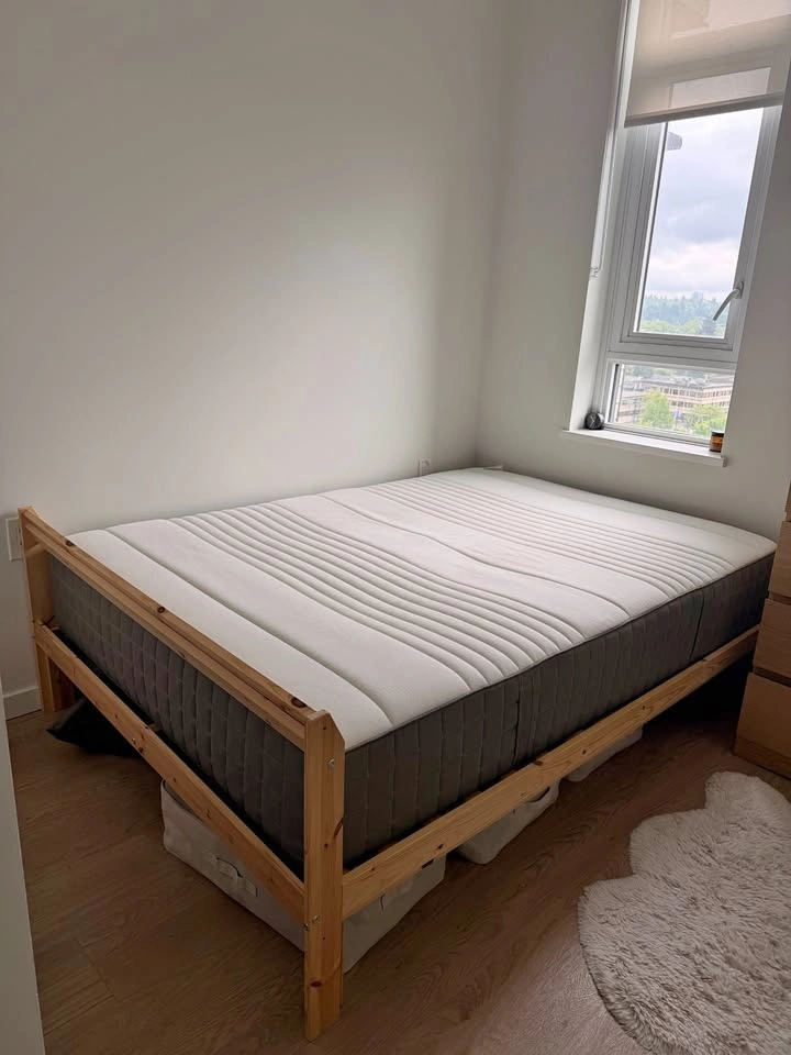 IKEA Full/Double Bed + Mattress Set – Moving Sale!