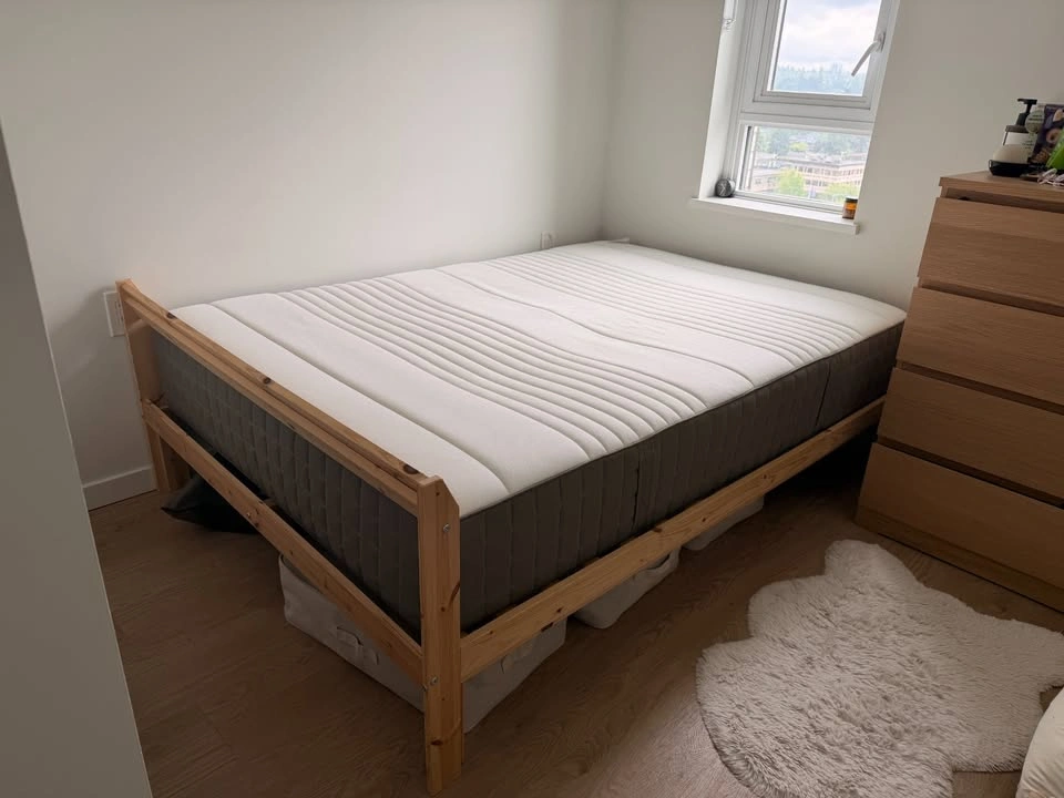 IKEA Full/Double Bed + Mattress Set – Moving Sale! - photo 2