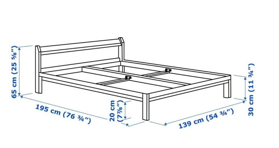 IKEA Full/Double Bed + Mattress Set – Moving Sale! - photo 3