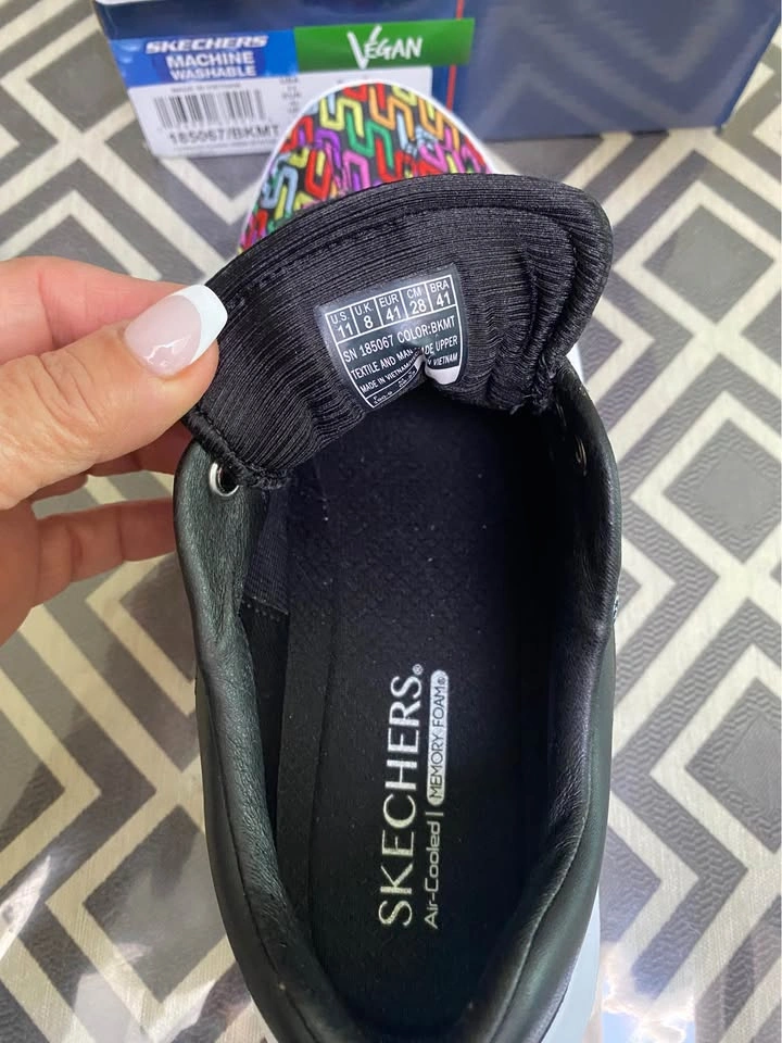 Skechers Cordova Classic High Status 185067 Womens 11 Colorful T - photo 4
