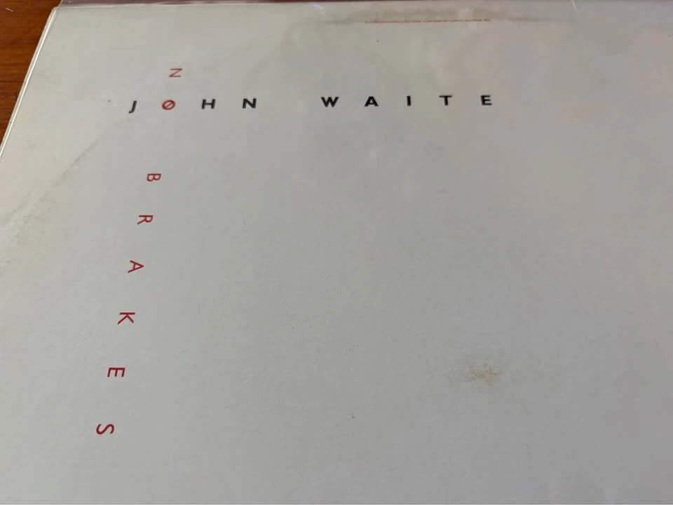 Vintage 80’s Vinyl Album: John Waite – No Brakes (1984). Excelle - photo 3