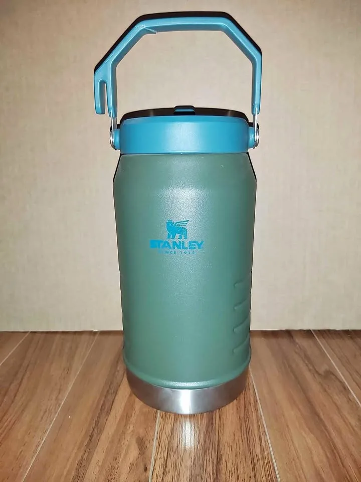 Stanley - (Iceflow Flip Straw) 64oz - Hammertone Green, New thumbnail