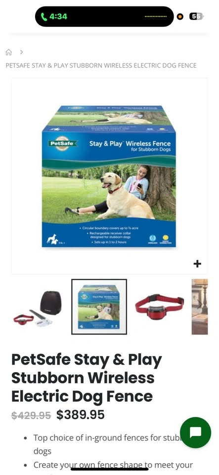 PetSafe Stay & Play Stubborn Wireless Dog Fence - photo 2