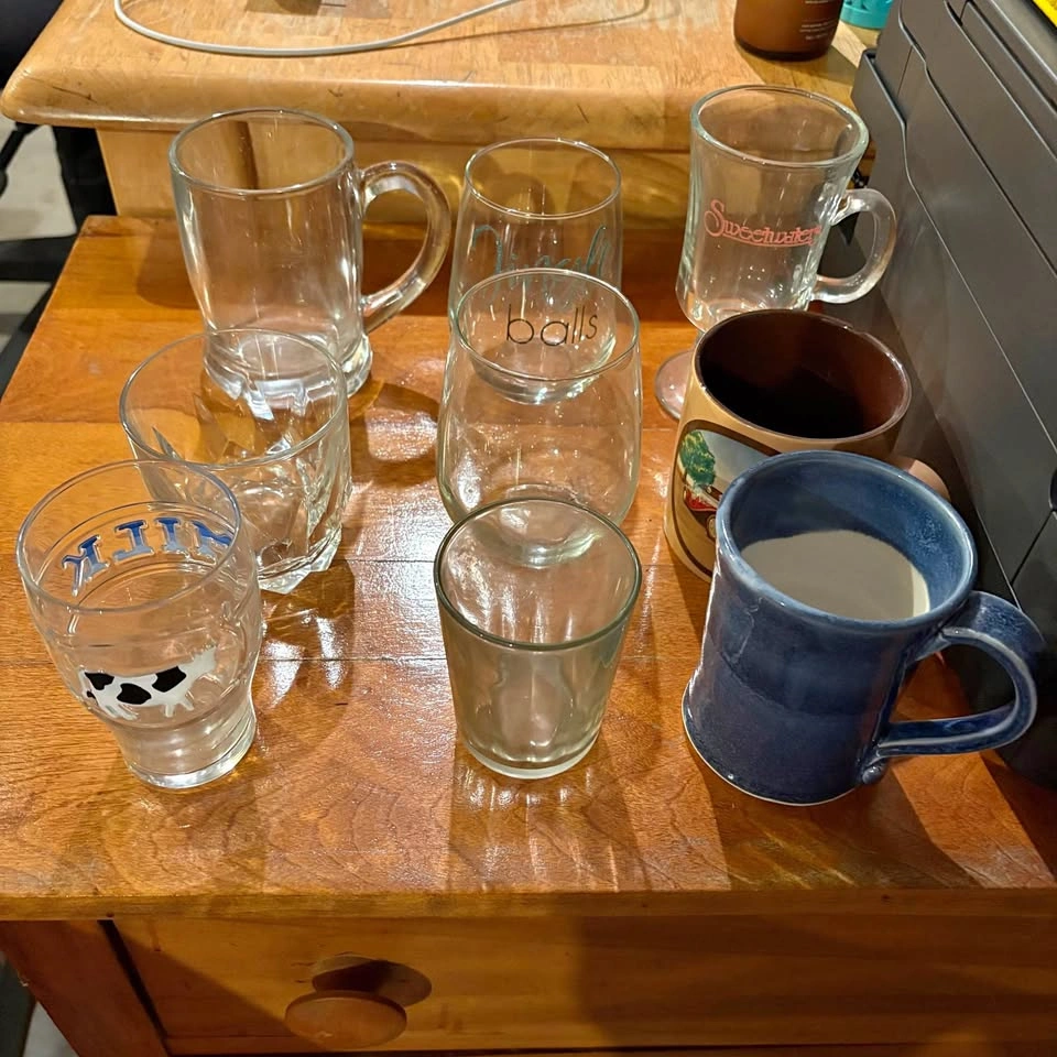 Drinking Glass Bundle Of Nine