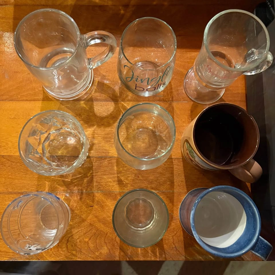 Drinking Glass Bundle Of Nine - photo 2